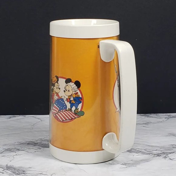 1976 Disneyland America On Parade Thermo-Serv Tumbler Vintage - Picture 3 of 8